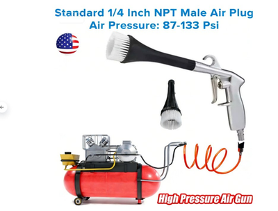 #ad Air Compressor for Car Detailing Tornado Detailing Tool High Pressure Air Flow $18.33