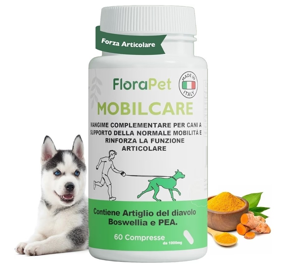 Florapet Mobilcare 60 Compresse Articolazioni Cane: Supporto Naturale