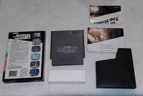 Mission Impossible (Nintendo NES, 1990) Video Game CiB OEM Box
