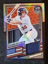 2026 Panini Stars & Stripes Prizm USA Baseball #USA-RH Ryder Helfrick