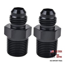6AN Male Flare to 3/8" NPT Pipe Fitting Adapter 6AN to 3/8 NPT Straight