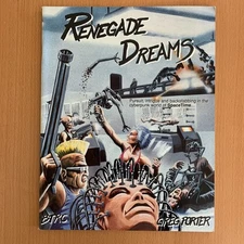 RARE CYBERPUNK RPG RENEGADE DREAMS BTRC 1989 48 Pgs VNC