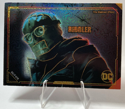 Riddler #DC-F-018, The Batman (film), 2022 DCEU Series 1 Trading Cards