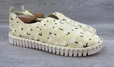 Ilse Jacobsen Tulip Women's Sneaker Running Flat 8 Green Floral Athletic Shoes