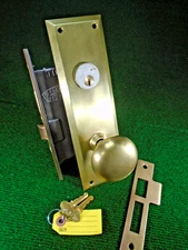 REMANUFACTURED SARGENT 6845 FULLL SET ENTRY MORTISE LOCK  (20693)