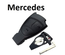Auto Schlüssel Gehäuse 3 Tasten Set für Mercedes Benz W210 W203 W220 Auto Schlüssel Gehäuse 3 Tasten Set für Mercedes Benz W210 W203 W220