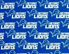 Detroit Lions Theme Scrub Hat Cap Lab Tech Dr Nurse Vet Lab Tech Hand Made NWT