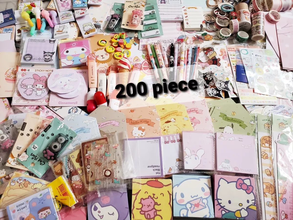 kawaii stationery 200 pc lot