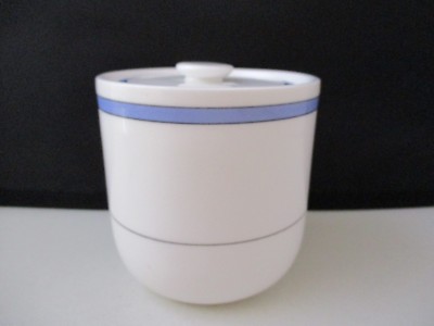 WEDGWOOD/ VERA WANG RIVIERA SUGAR BOWL 3 1/4'' -0604B