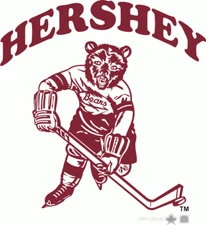 Hershey Bears AHL Hockey Vintage Logo Mens Embroidered Polo XS-6XL, LT-4XLT New