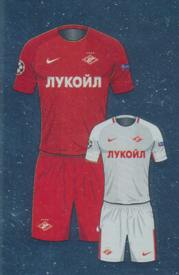 Champions League 17/18 - Sticker 270 - Home / Away Kit - FC Spartak Moskva