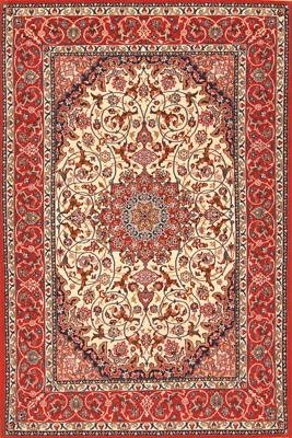Orientteppich Feine Handgeknüpfter Perserteppich Nr. 264 (168 x 111)cm - Bild 1 von 4
