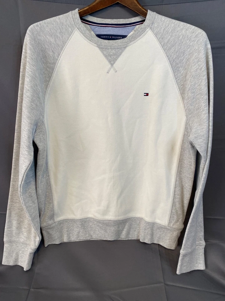 Tommy Hilfiger Hombre Sudadera M Pullover Manga Larga Informal o Golf Foto 3 de 4
