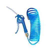 GüDe Druckluft Set Ausblaspistole BP200 Und 5M Spiralschlauch