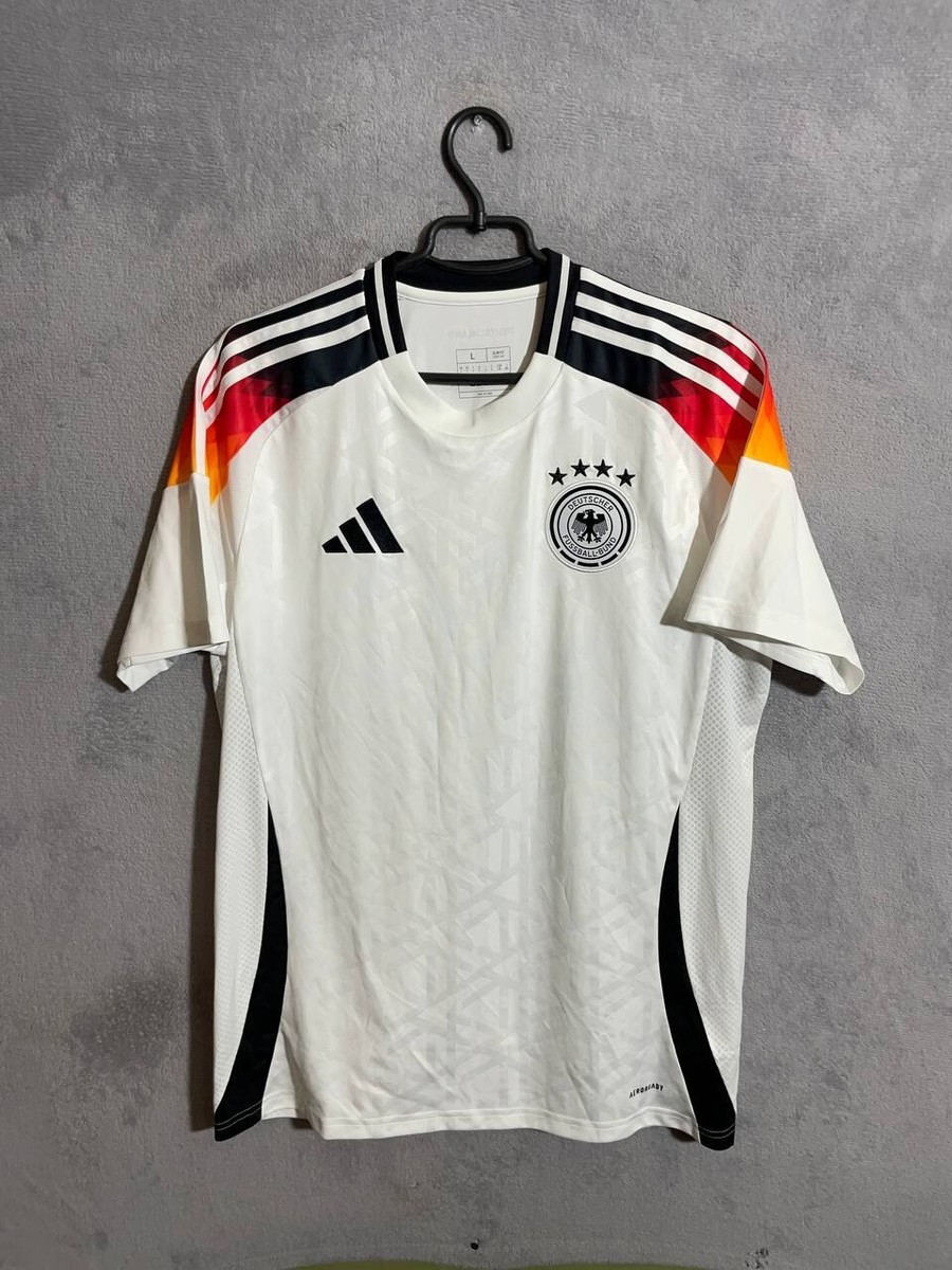 Germany Team Jersey Home Football Soccer Shirt 2024 White Adidas