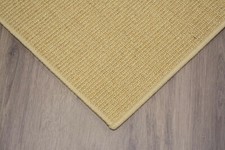 Tappeto in sisal bordato naturale 100% sisal incatenato varie misure