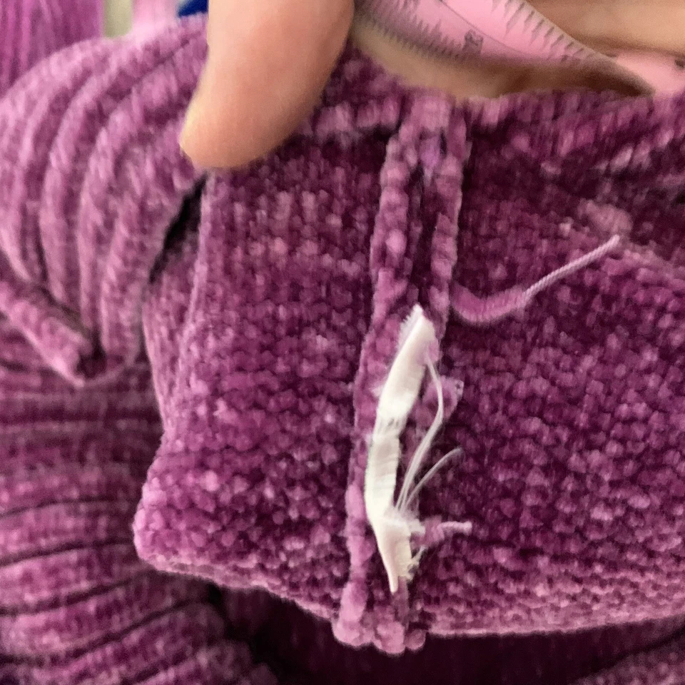 Style & Co женщин свитер Sz S фиолетовый бархат трикотажа ворота пуловер с длинным рукавом - Изображение 4 из 4