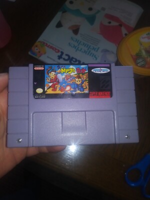 Super Ninja Boy Super Nintendo SNES 1992 Game only (see description).