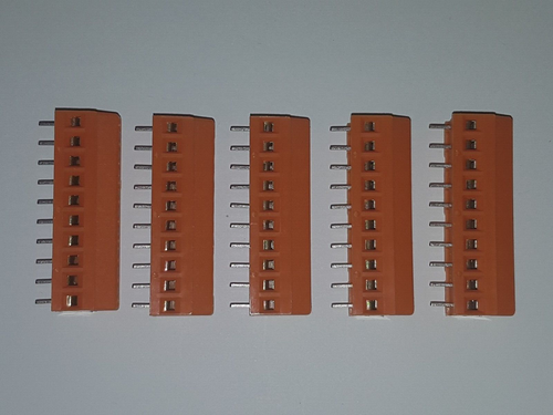 Lot De 10 Borniers à Vis 3 Pôles AKZ710 - 450V 16A - Section 2.5mm² - Pour Électricité