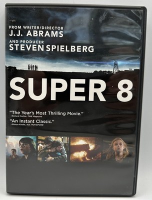 Super 8 DVD Widescreen Produced By Steven Spielberg Written J.J. Abrams 2011