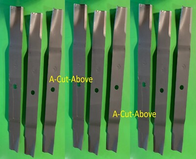 Set/9 blades for Frontier FM2120 20' batwing grooming finish mower 5BP0006690
