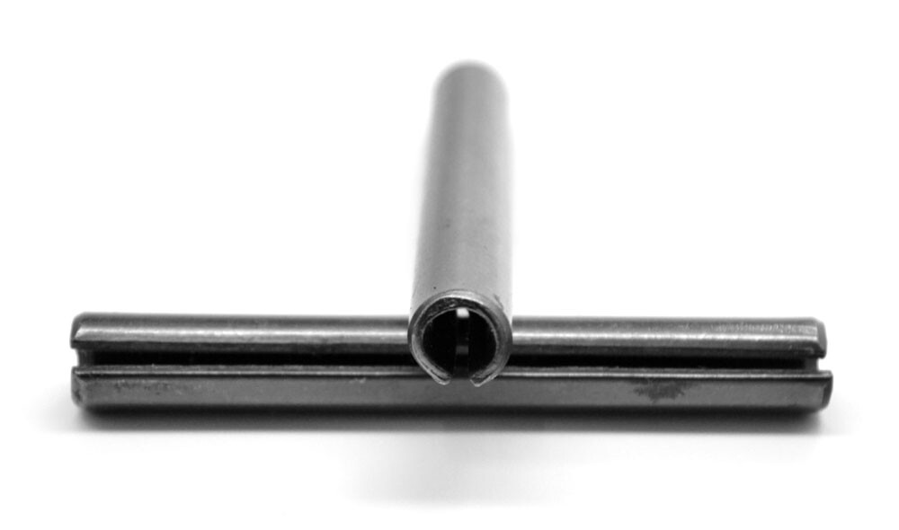 3/16 x 1 Roll Pin / Spring Pin Medium Carbon Steel Plain Finish