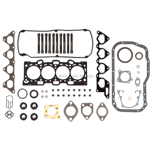 Fits 97-02 Mitsubishi Mirage 1.8L SOHC MLS Full Gasket Set Bolts 4G93 - Imagem 2 de 4
