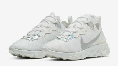 NIKE REACT ELEMENT 55 ''IRIDESCENT'' SUMMIT WHITE (CN0147 100) VERSCHIEDENE GRÖßEN