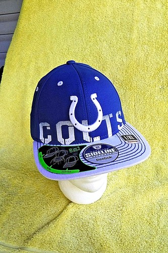 ¡NUEVO CON ETIQUETAS! GORRA BORDADA 2 EN 1 VINTAGE/OOP INDIANAPOLIS COLTS NFL REEBOK LATERAL - Imagen 2 de 12