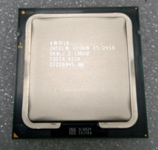 Lot of 2 Intel Xeon E5-2450 SR0LJ 2.10GHz 20MB Cache 8 Core Socket LGA1356 CPU