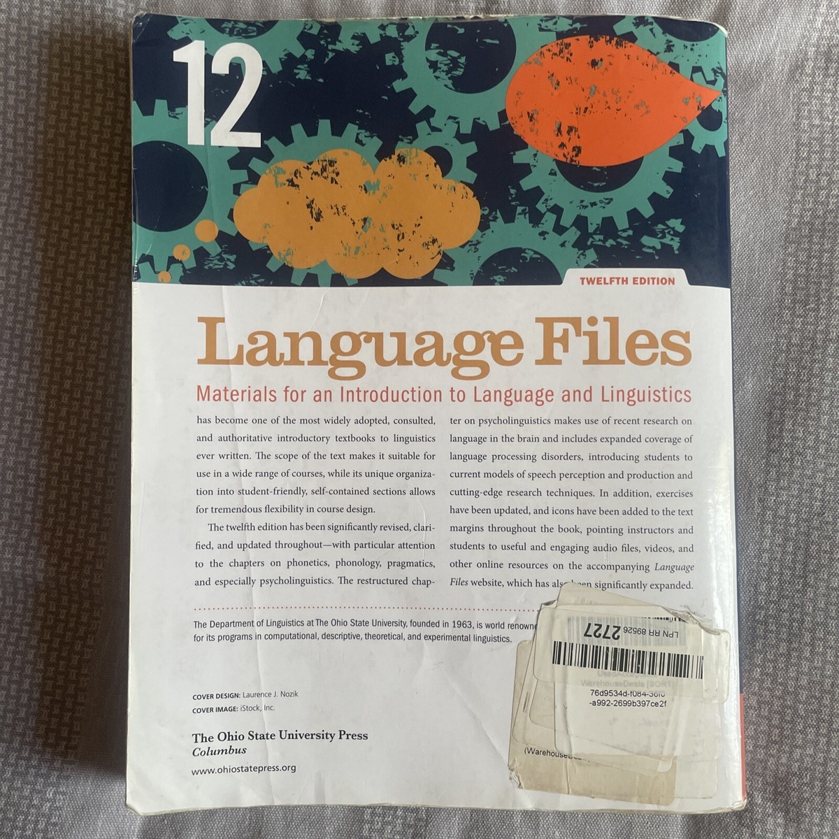 The Ohio State University Press: Language Files: 13th Edition Language Files : Materials for an Introduction to Language and Linguistics,.. . display picture 1