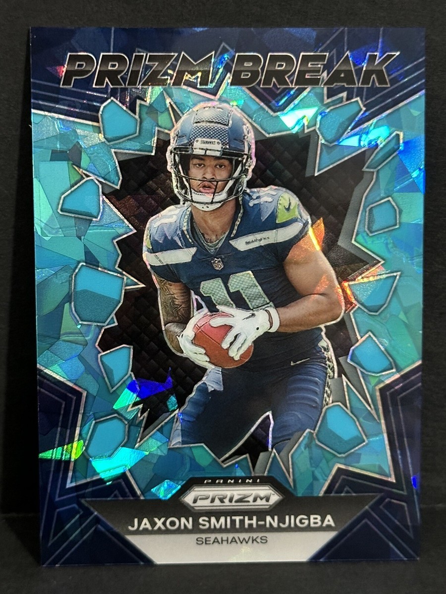 2023 Panini Prizm NFL Prizm Break RC Jaxon Smith-Njigba Blue