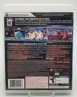 The King of Fighters XII 12 (Sony PlayStation 3, PS3 2009