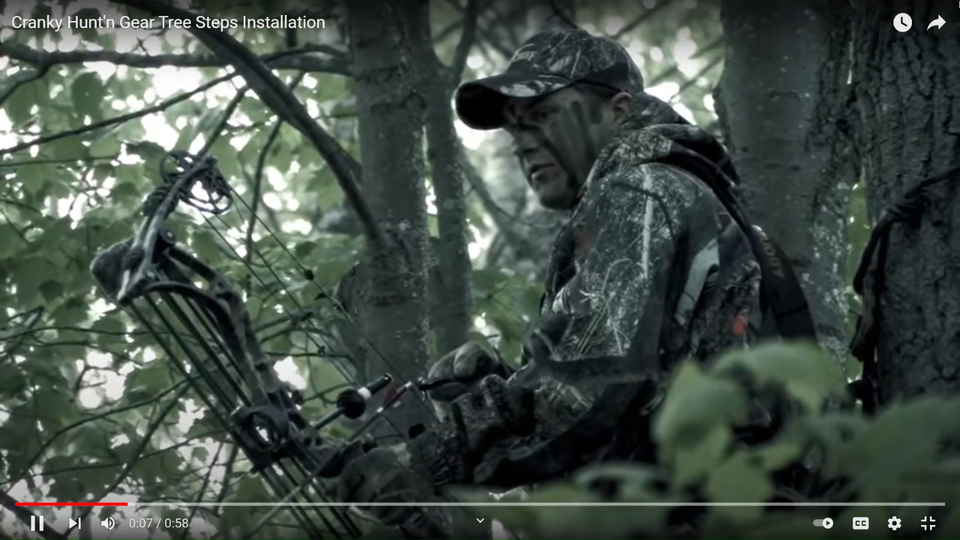 Cranky Hunt'n Gear Tree Climbing Steps eBay