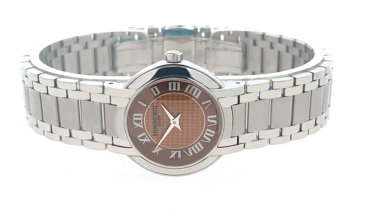 Othello Cream Roman Dial Steel Quartz Ladies Watch $_57.JPG?set_id=880000500F main image 3