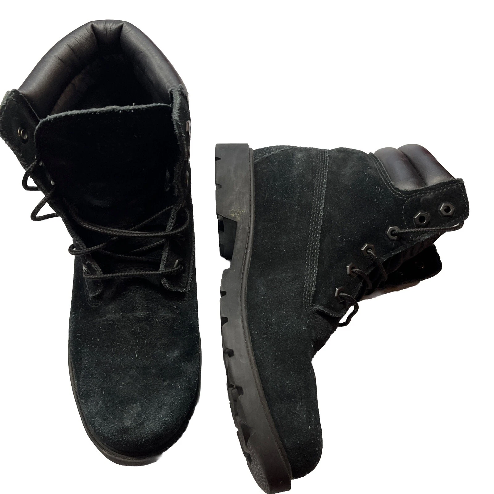 Timberland Stivaletti NERI SCAMOSCIATI Donna 8 Impermeabili 400 Grammi Primaloft A2759