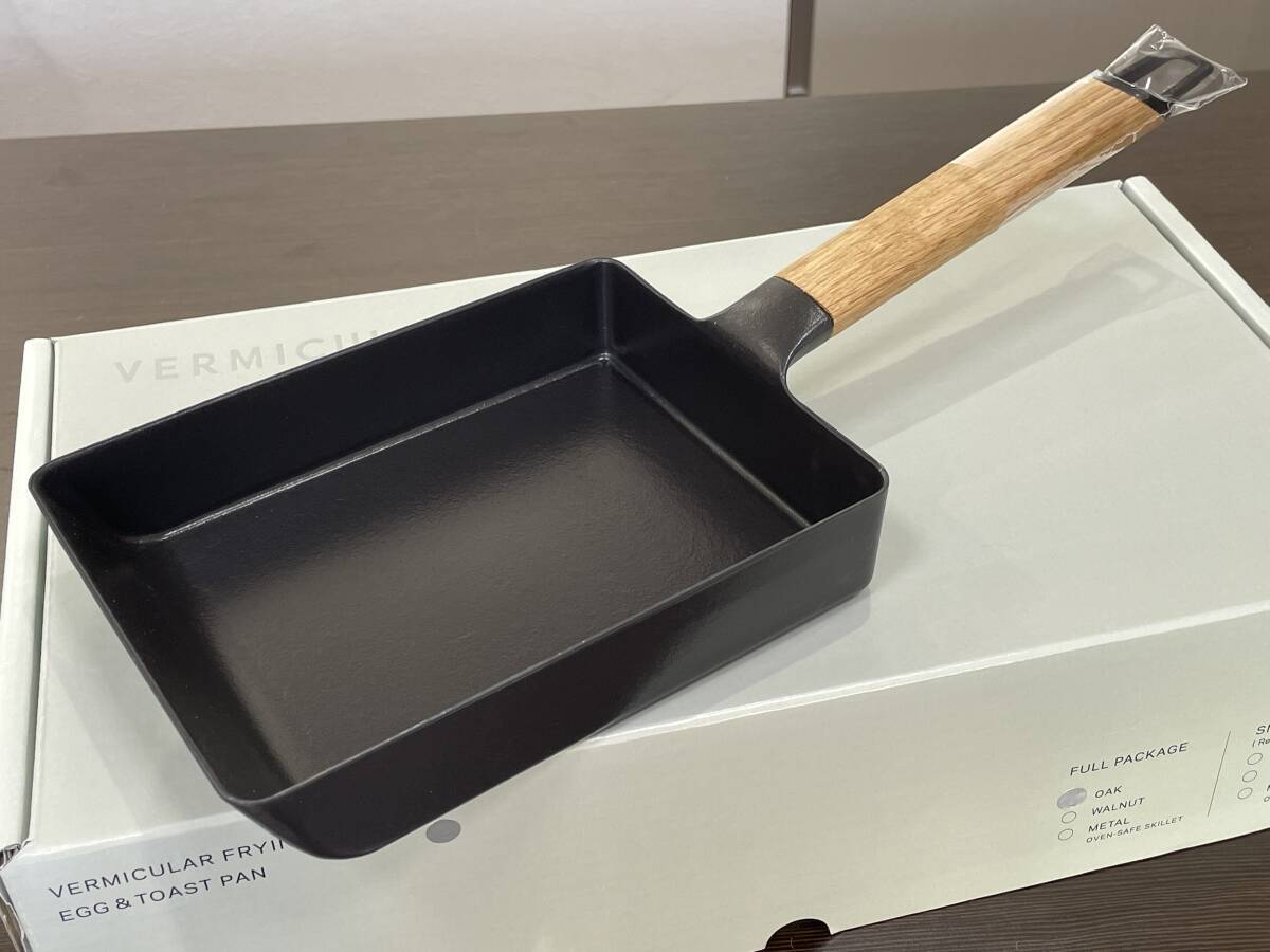 調理器具 EGG & TOAST PAN VERMICULAR FRYING PAN Vermicular Frying Pan EGG &amp TOAST PAN Walnut Instant