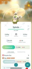 Shiny Spinda 9 - TRADE 20k stadust - Registered Shiny Spinda already require
