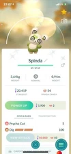 Shiny Spinda 9 - TRADE 20k stadust - Registered Shiny Spinda already require