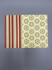 12 Stampin' Up Designer Series Paper Card Fronts 4x5.25 Double Sided