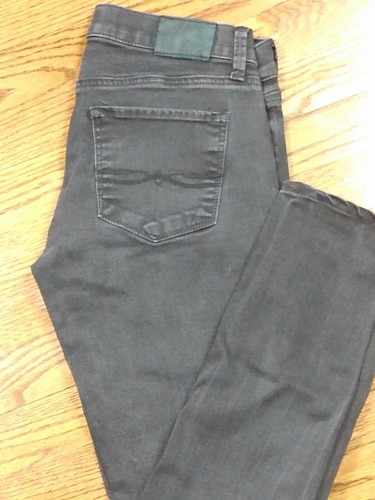 Lucky Brand Charlie Skinny Jeans Black 