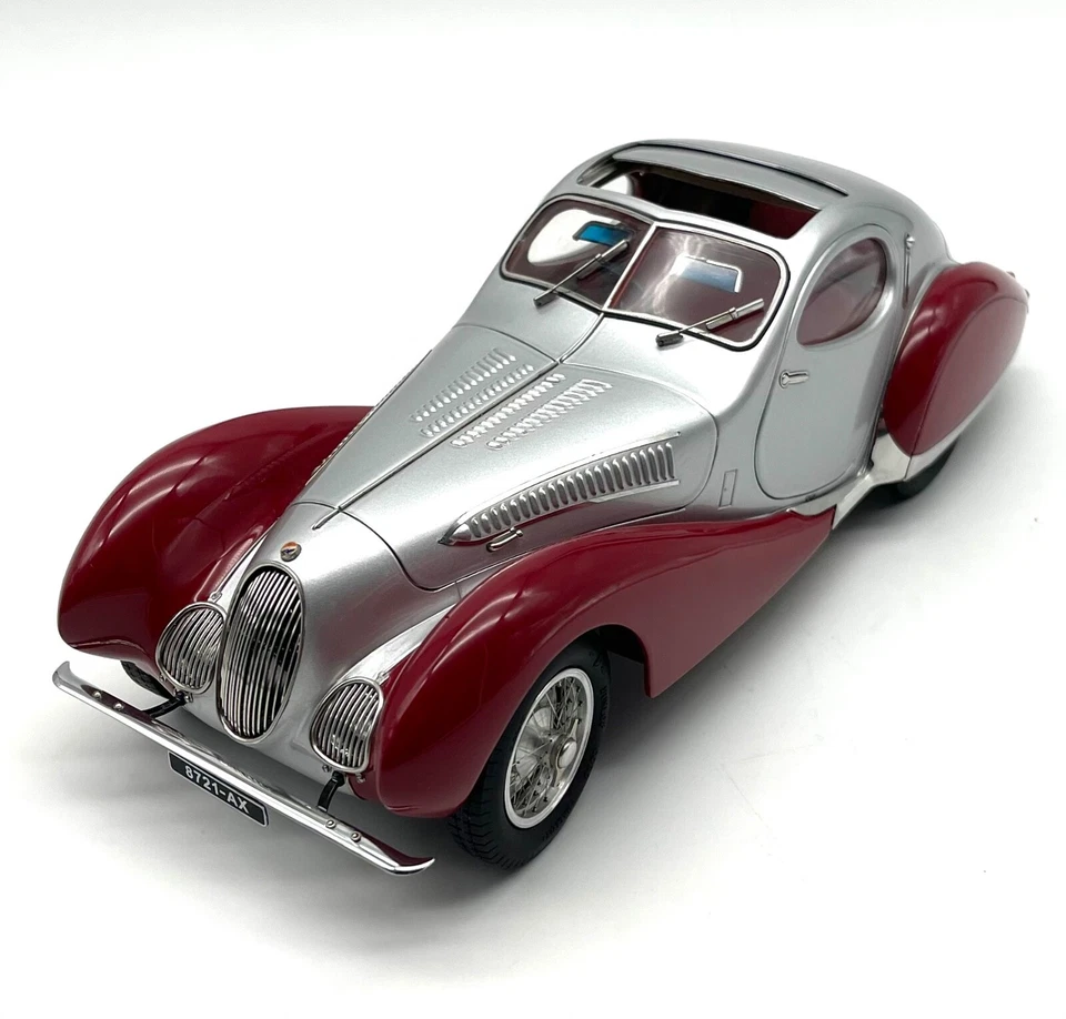 CMC M-165 Talbot Lago Coupe T150 C-SS „Teardrop“ Bj.1937-1939, OVP, 1:18, D012 - Bild 4 von 4