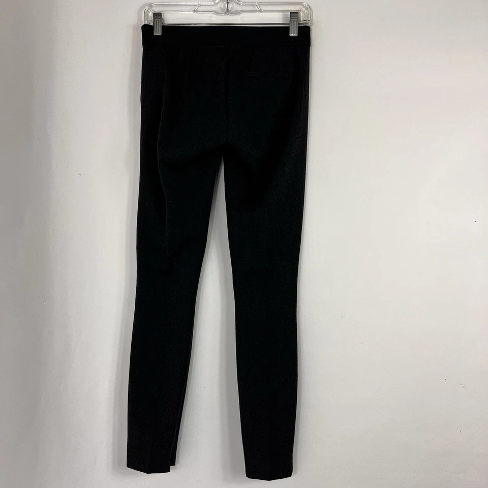 Pantalones Gap para mujer talla 0 bielásticos cremallera lateral ajustados plisados delanteros grises informales Foto 4 de 4