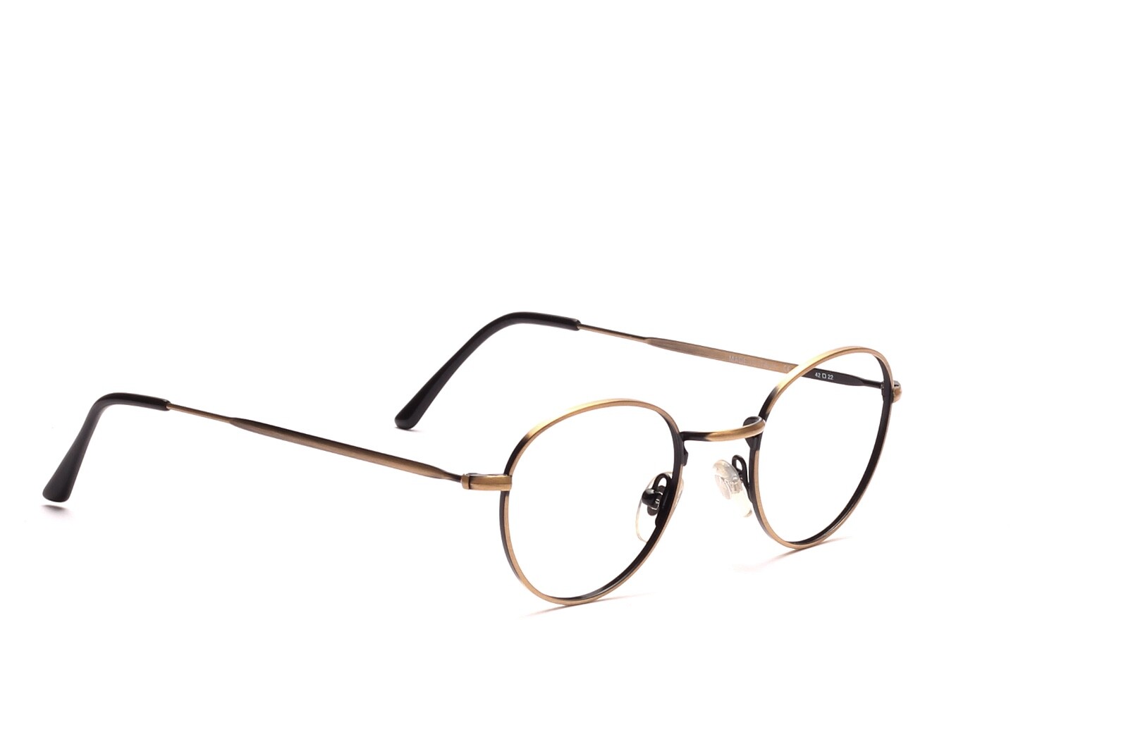 Металлическая фурнитура Panto Brille Mod 1530 в цвете Antikgold с накладками mit толщиной 42 мм и 48 мм