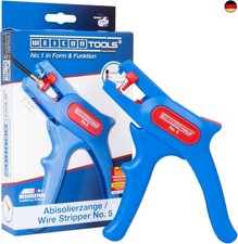 WEICON TOOLS Abisolierzange No. 5, automatische Abisolierzange 0,2-6 mm², 