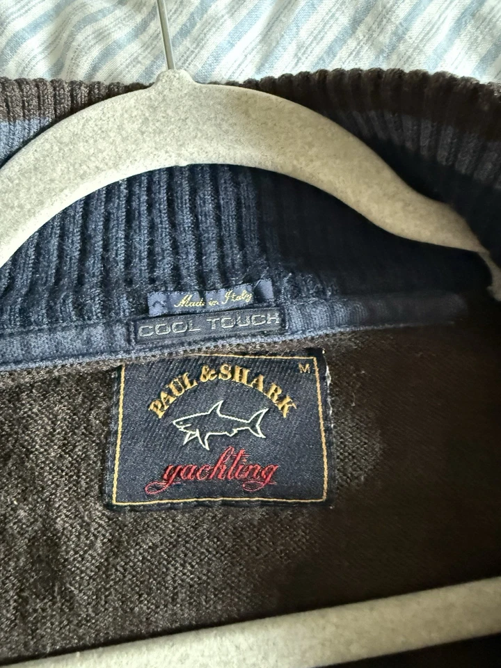 Paul And Shark Cool Touch Full Zip Cardigan Size Medium - Image 3 of 3