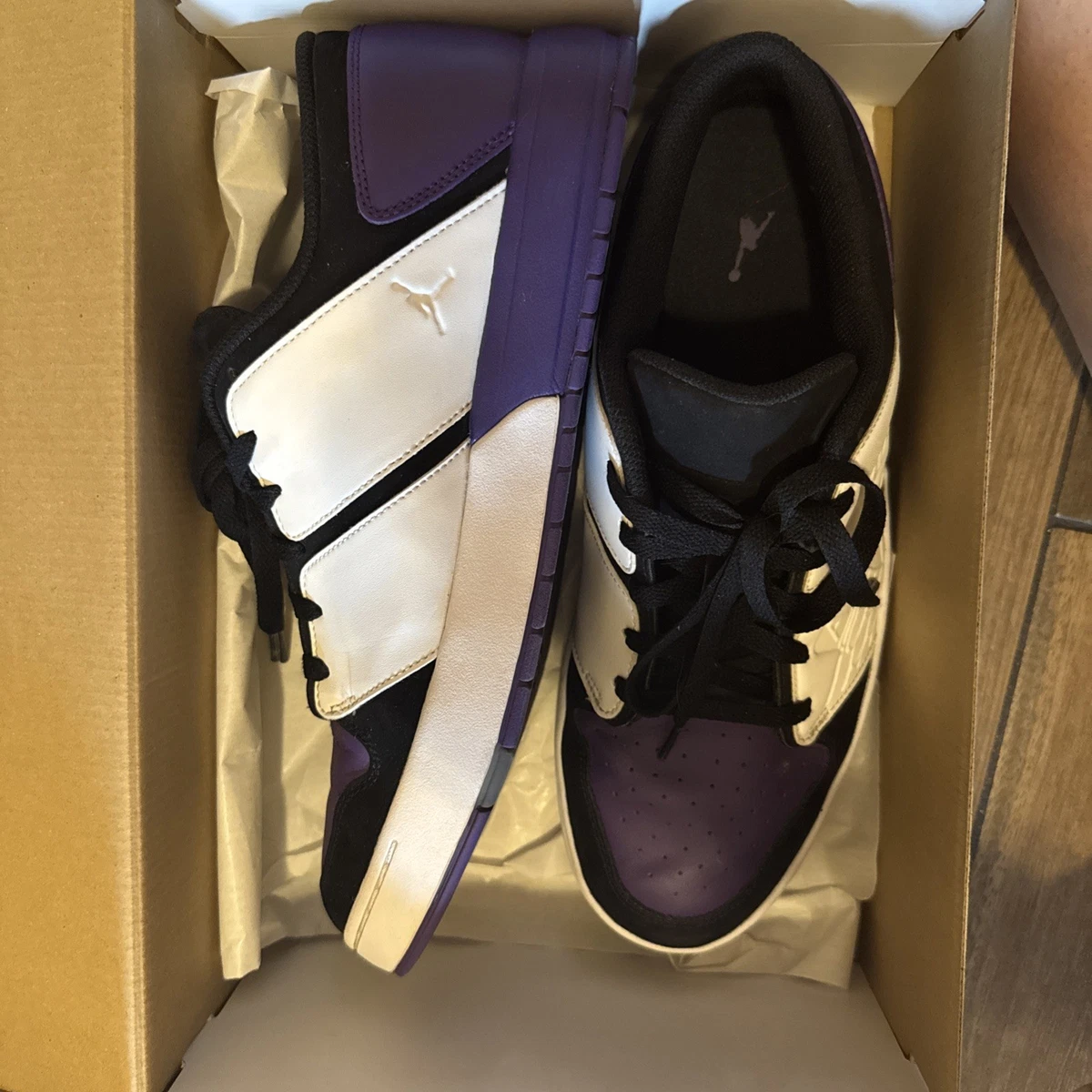 Jordan Nu Retro 1 Low Field Purple | eBay