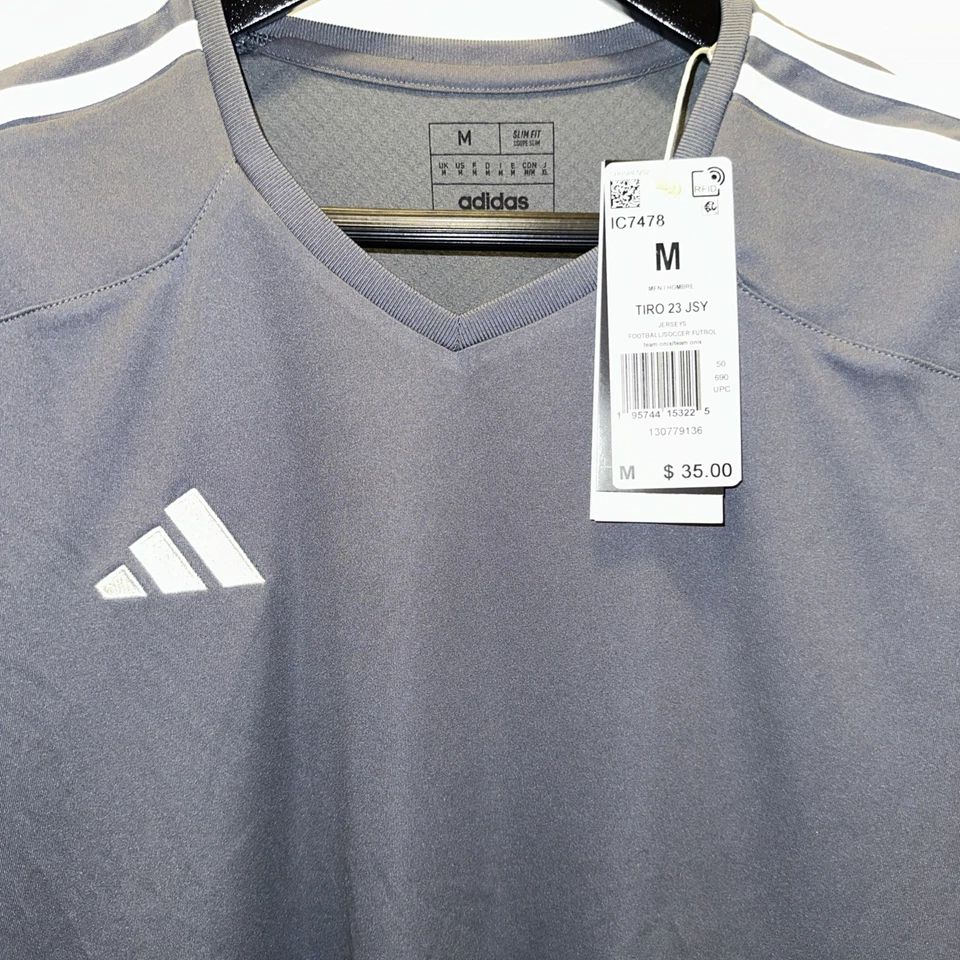 adidas Tiro 23 JSY Men’s Aeroready Shirt Size Medium - Image 2 of 4