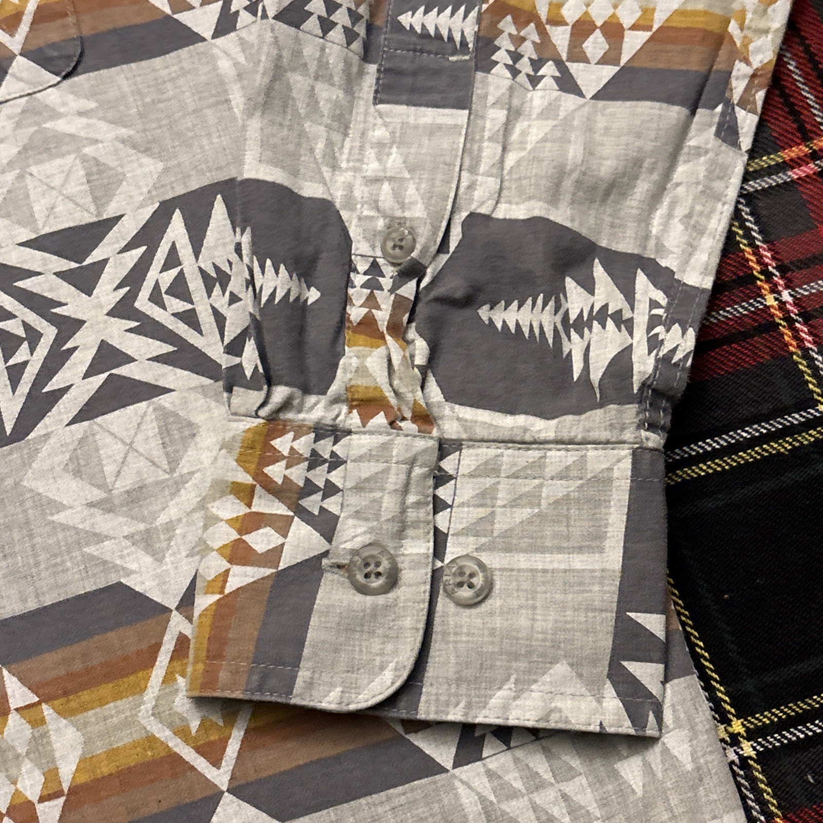 Ariat x Pendleton Aztec Button Down Western Mediu… - image 6