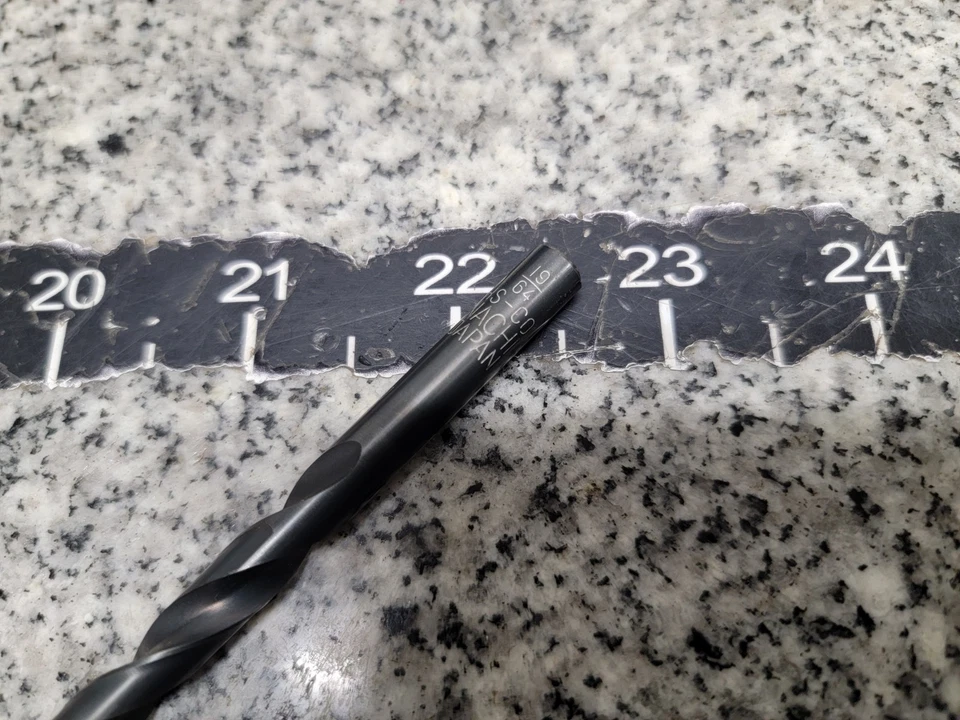 **阅读**佛蒙特州美国 29 件金属钻指数套装 1/16 到 1/2 英寸 1/64 出品 — 第 4/4 张图片